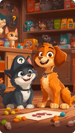 Bichinhos no Petshop, galeria do produto.
